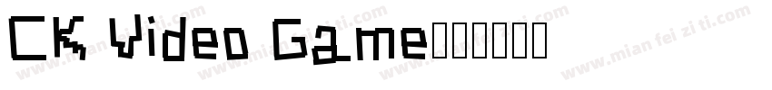 CK Video Game字体转换